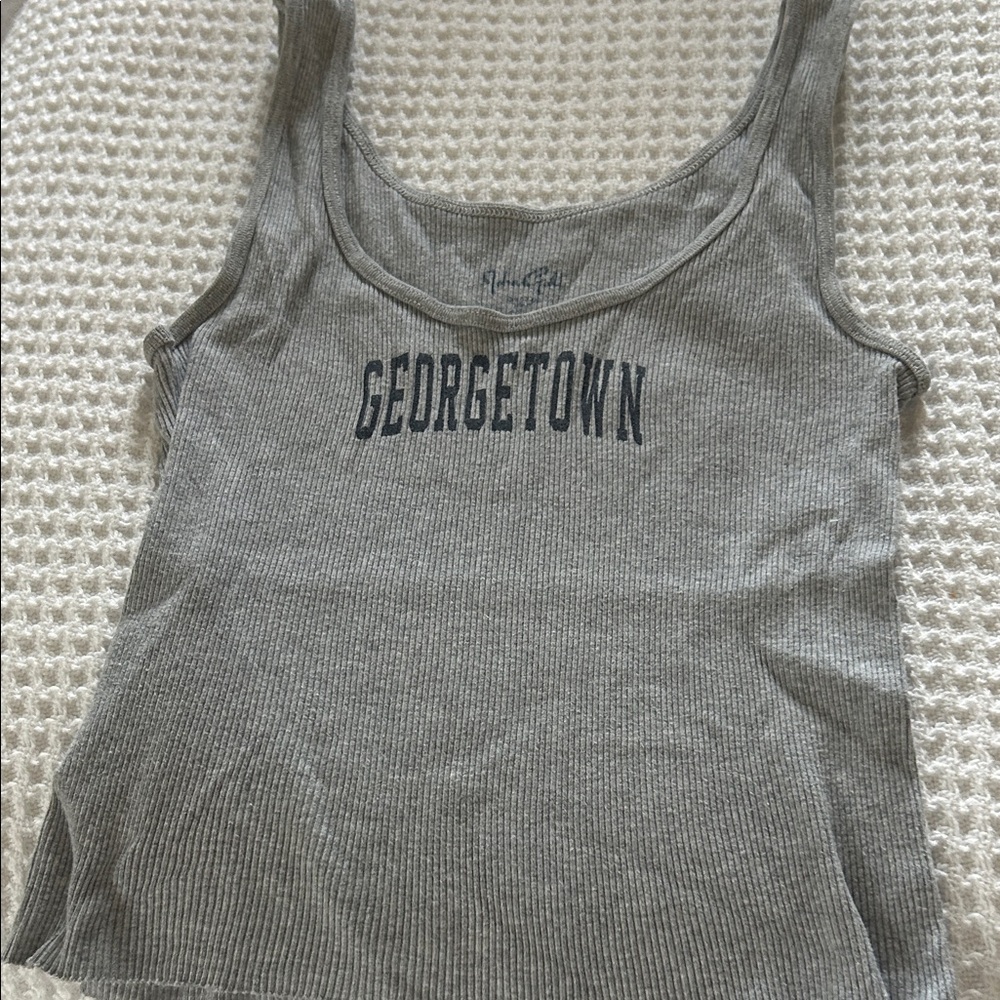 Brandy Melville Gray Georgetown Tank Top